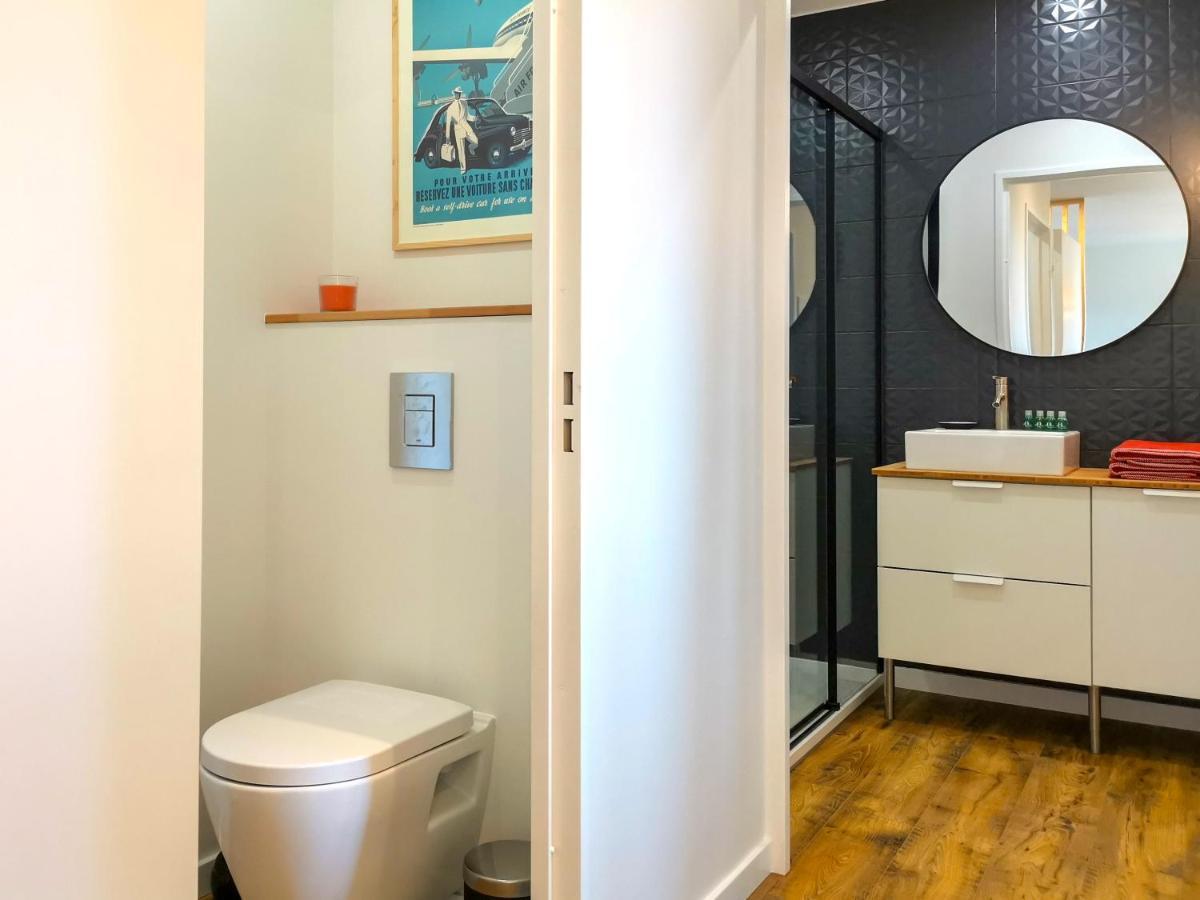 Ilunabarra - Appartement Calme, Vue Mer, Parking - Wifi Сибур Экстерьер фото