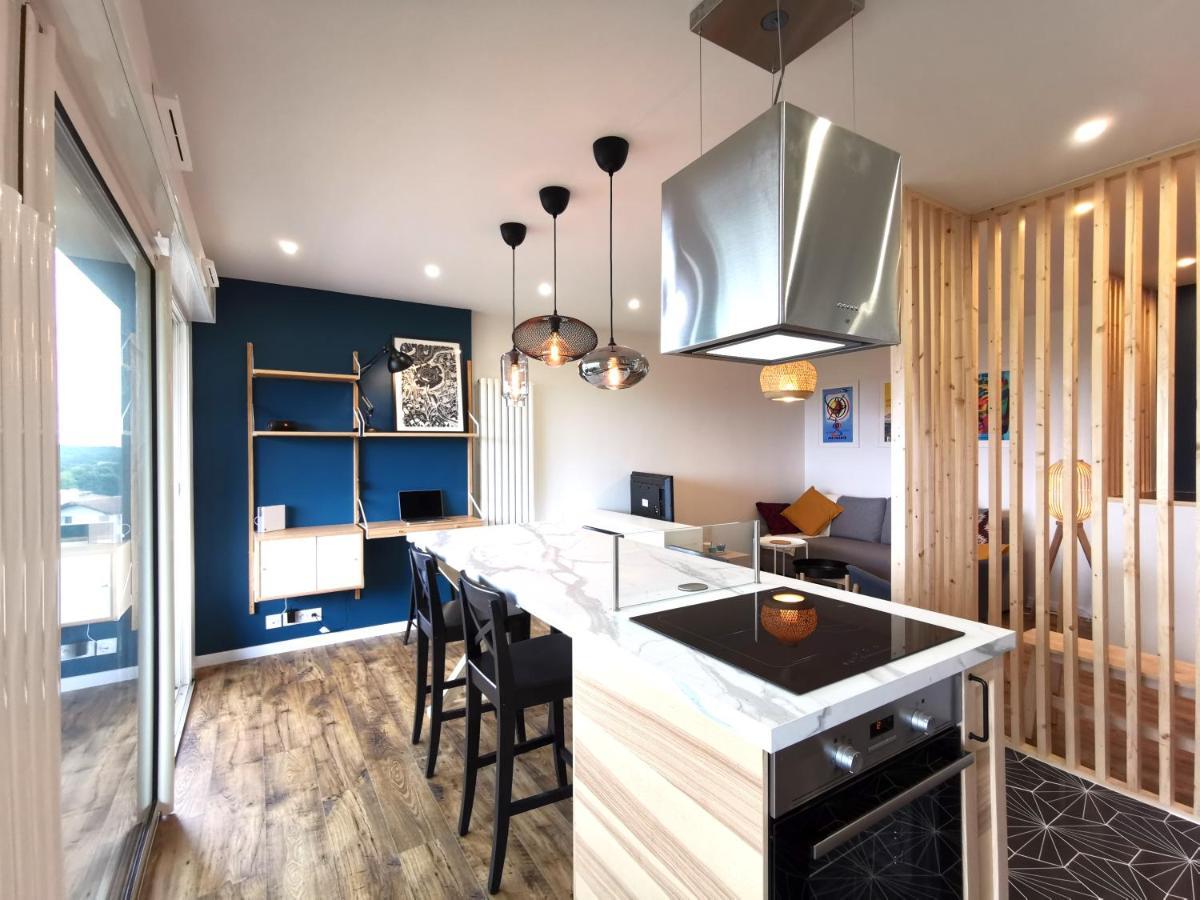 Ilunabarra - Appartement Calme, Vue Mer, Parking - Wifi Сибур Экстерьер фото