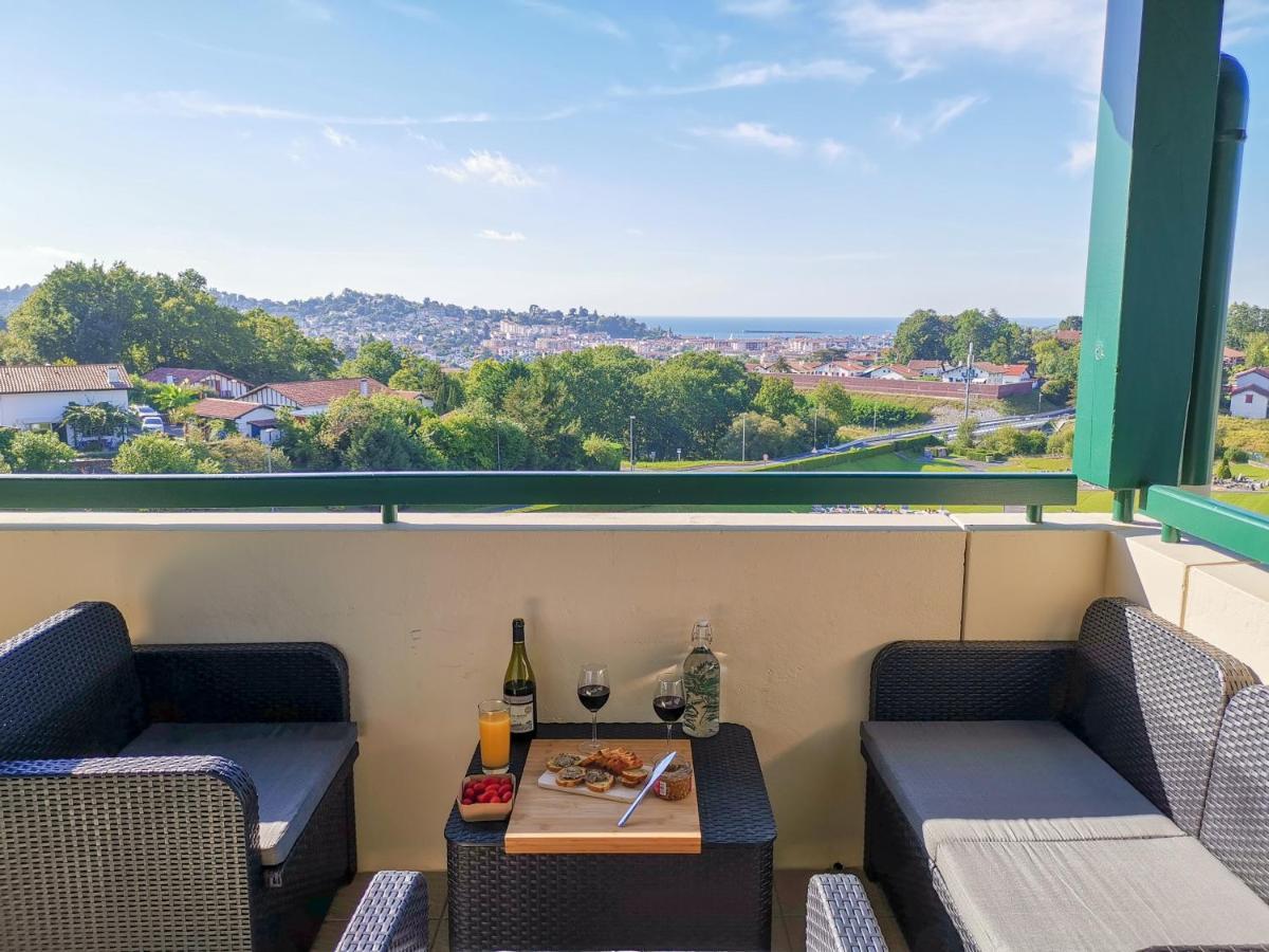 Ilunabarra - Appartement Calme, Vue Mer, Parking - Wifi Сибур Экстерьер фото