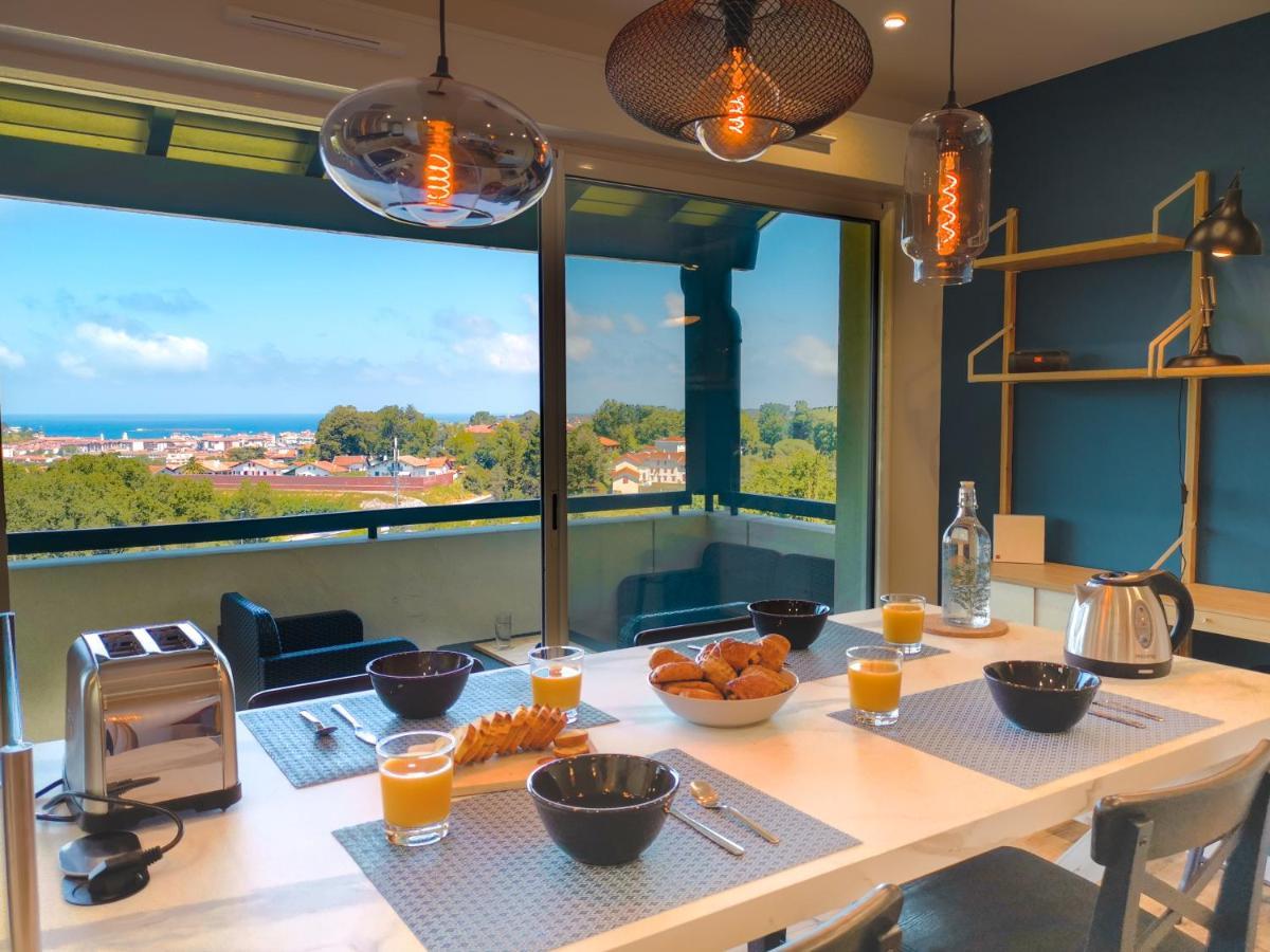 Ilunabarra - Appartement Calme, Vue Mer, Parking - Wifi Сибур Экстерьер фото